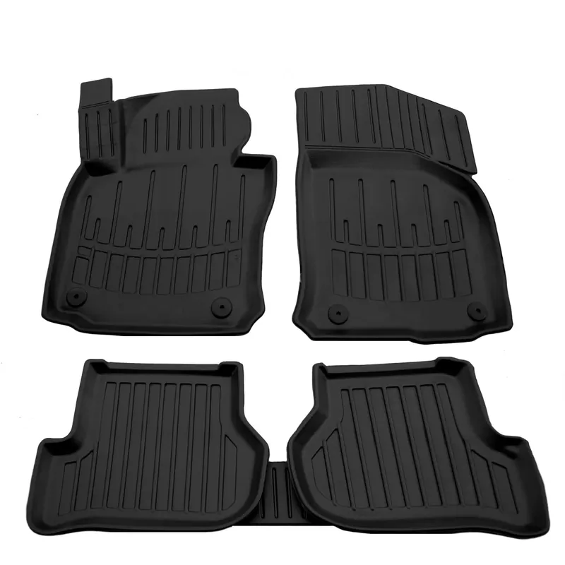 Knallerangebot Gummimatten Auto für VOLKSWAGEN Jetta V (2005-2010), 3D, passgenaue Autofußmatten